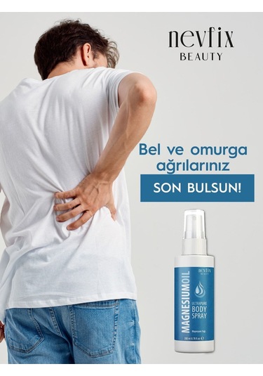 Beauty Magnezyum Yağı 200 Ml Magnesium Oil Sprey Form