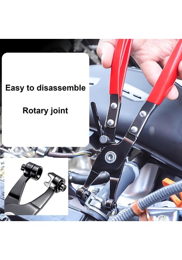 Homyl Hortum Kelepçesi Pensesi Kaymaz Kauçuk-kaplamalı-sap