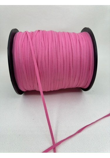 4 Mm Askılık Grogren Şerit 5 Metre - Pembe