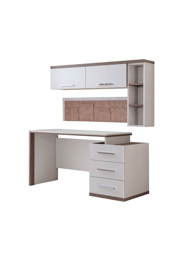 Üniteli Bilgisayar Masası, Milano Çalışma Masası Renksiz