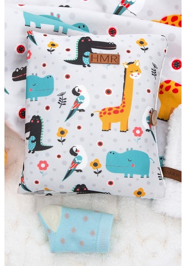 Hamur Animal Bebek Bakım Çantası Organizer Çok Renkli