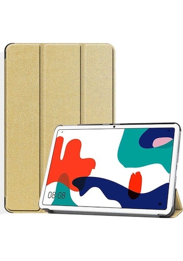 Huawei Uyumlu Mate Pad 10.4 Zore Smart Cover Standlı 1-1 Tablet Kılıf