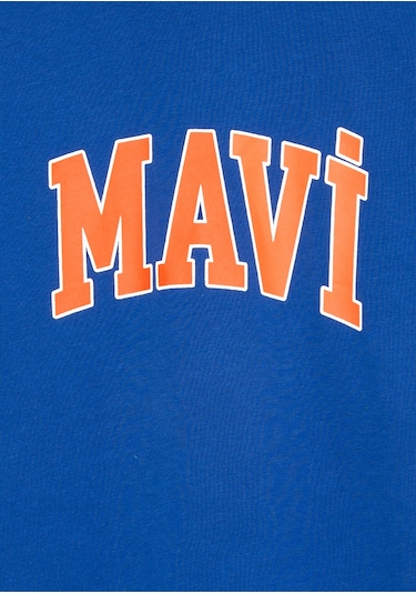 Mavi - Mavi Logo Baskılı Mavi Tişört 6610418-70907