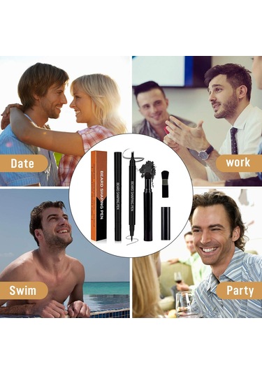 Homyl Sakal Kalemi Dolgusu Doğal Görünümlü Berber Görünüm Yaratır