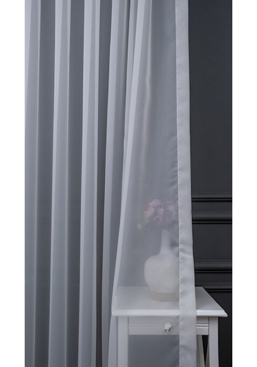 Evdepo Home Kullanıma Hazır Tül Perde (540589479)