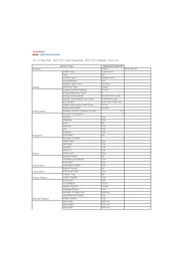Samsung DW60DG550B00TR 5 Programlı 13 Kişilik Ankastre Bulaşık Makinesi
