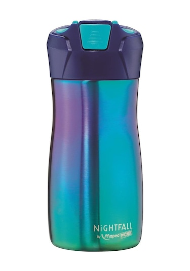 Maped Picnik Nightfall Pipetli Çelik Matara 430 ML Mavi 871299