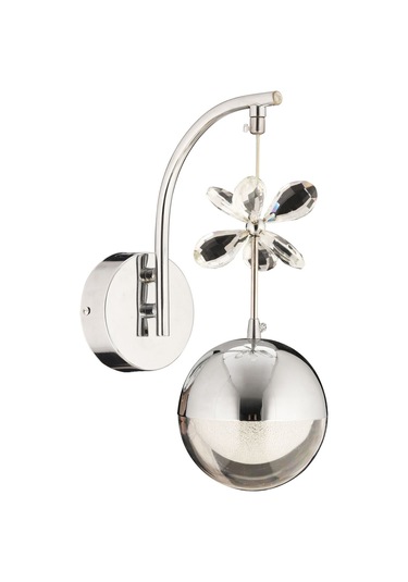 Küre Krom Ledli Aplik Salon Mutfak Oda Oturma Odası Hol Ledli Aplik Sb-ld-706 Krom