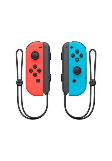 Bloomnest Joycon Oyun Kumandası Sol Sağ Kablosuz Bluetooth Uyandırma Kayışı Anahtar Kulpu Açık Kahverengi