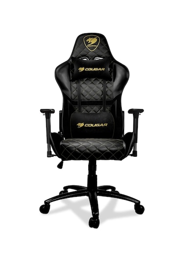 Cougar Armor One Royal Siyah Oyuncu Koltuğu Çok Renkli