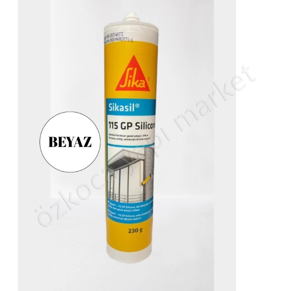 Beyaz Silikon 115 Gp