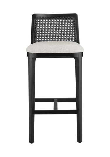 Martha Hazeranlı Bar Sandalyesi Beyaz - Siyah