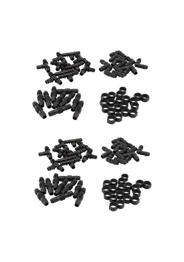 1/2 Inç Boru Bağlantılı Konnektörler Için 2x Sulama Bağlantı Parçaları Kiti Damlama Veya Yağmurlama Sistemleri 0219 Diğer