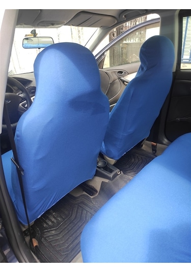 Fiat Mavi Oto Atlet Servis Kılıfı 4 Parça Ser-0031