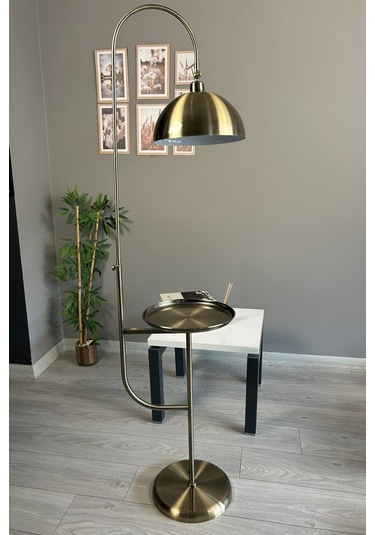 Eskitme Lambader Hareketli Başlık Sehpalı Modern Dekoratif Metal Oturma Odası Çalışma Odası Eskitme