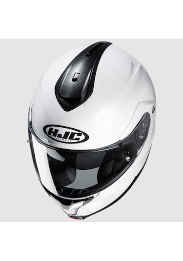 Hjc C91N Çene Açılır Motosiklet Kaskı İnci Beyazı