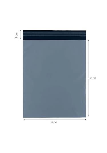 Cac Plastik 17x23+5 Cepsiz Kargo Poşeti 500 Adet
