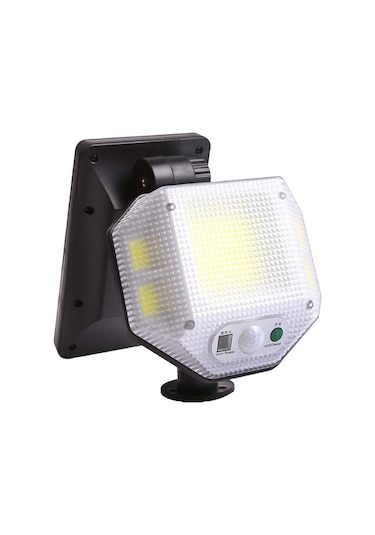 Powermaster Pm-14917 Sensörlü Kumandalı 3 Kademeli Solarlı Bahçe Aydınlatma Lambası