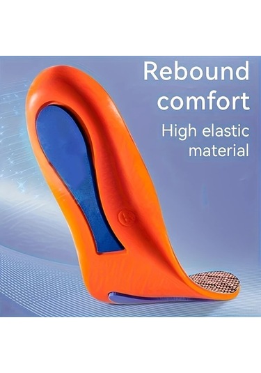 Willowhaven Mavi Turuncu Eu41-42 Spor İçlik Tam Taban Jel Teknolojisi Koşu Basketbol Futbol