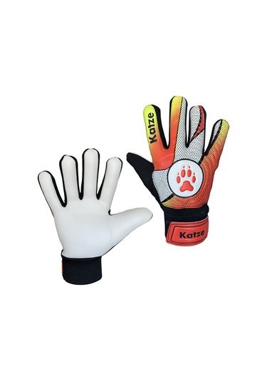 Katze Training Kaleci Eldiveni Kırmızı - Beyaz