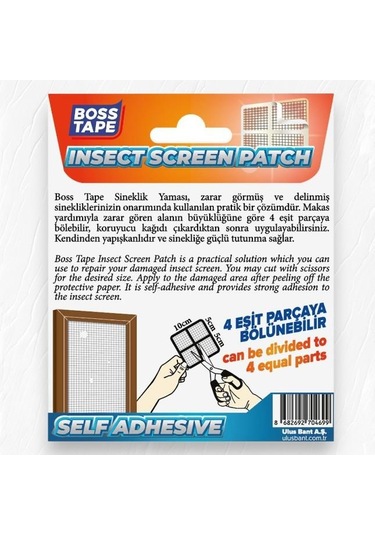 Boss Tape Sineklik Yama Tamir Bandı 100mm