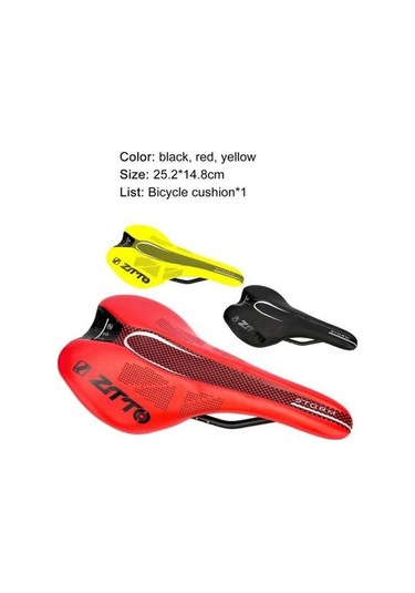 Pazly Kırmızı Ztto Bikeseat, Yarış İçin Nefes Alabilir Yedek Parça, Bisiklet Selesi Kırmızı