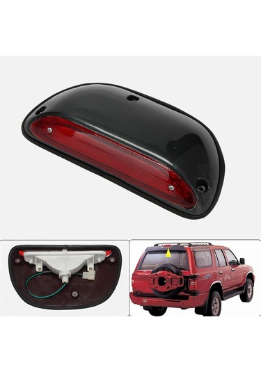 Geeroyoo Great Wall Deer Safe Arka Yüksek Konum Fren Lambası - Direk Değiştirme Tipi Abs Malzeme Dayanıklı Araç Fren Işığı