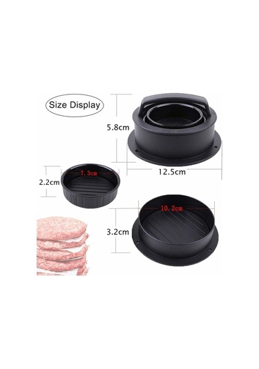 Burger, Hamburger, Et Presleri İçin Hamburger Şekillendirici