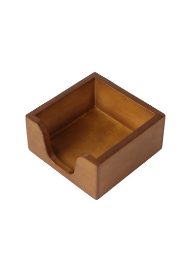 Masterskaa S Wood Masa Üstü Ahşap Peçetelik 159638913 Kahverengi