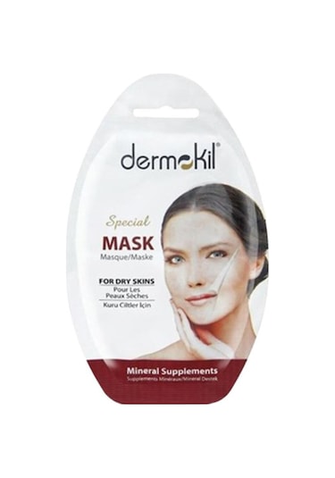 Dermokil Special Kuru Ciltler için Tek Kullanımlık Maske 15 Ml