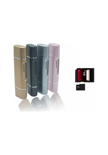 Novahub Mor Macbook UyumluWindows İçin 5'i 1 Arada Tip C Mikro Usb Tf Sd Kart Okuyucu Telefon Otg Adaptörü