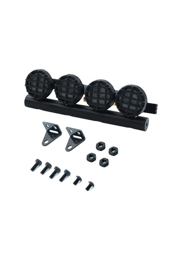 Honmex Bjm058-b Modeli 4 Lü Led Far Seti - 1/10 Traxxas Trx-4, Axial Scx10, Rc4wd D90 Km2 Uyumlu 5v-7.4v Alüminyum Plastik