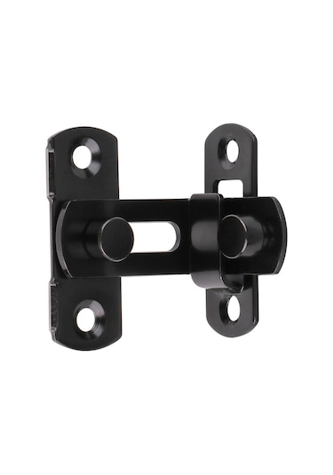 Ximistore9 Kalıtıcı Siyah 180 Derece Büyük Boy Pançur Kapısı Kilitçigi - Delme Yok Girişim Engeli Tespit Edici Ev Güvenlik Aracı