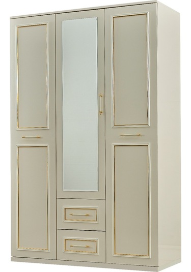 Milas 3 Kapaklı Gardırop