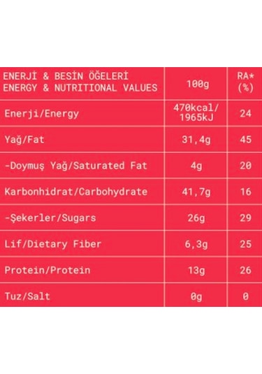 Fropie Karışık Kuruyemiş - Omega 3 Mix 75 G