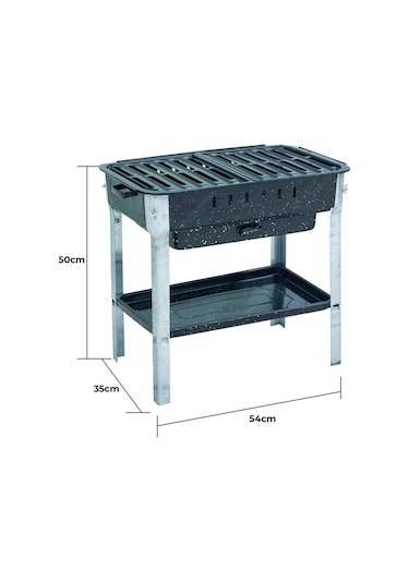 Conforde Portatif Sökülebılır Ergonomik Piknik Mangalı Büyük Boy