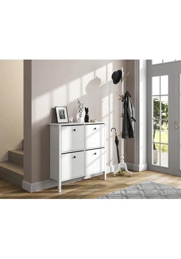 Sakura Frn-20048 Helen Ayakkabılık Beyaz