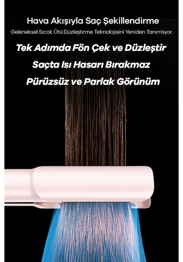 Veryfit Airstrait Yüksek Hızlı Hava Üflemeli Saç  Düzleştirici