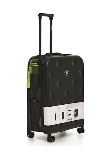 Lumberjack Pack&go Foldable -o 4fx Siyah Unisex Orta Boy Valiz 000000000101688081 Siyah