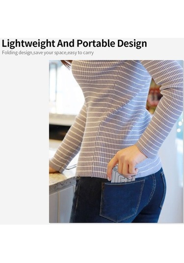 Pazly 7 Seviyeli Yükseklik Ayarlanabilir Bilgisayar Standı, Katlanır Telefon Standı, Ultra İnce Alüminyum T Standı