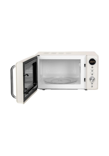 Simfer 4605 20Litre Retro Mikrodalga Fırın Dijital Krem