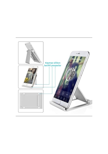 Mühlen T10 Ayarlanabilir Ergonomik Telefon Tablet Standı