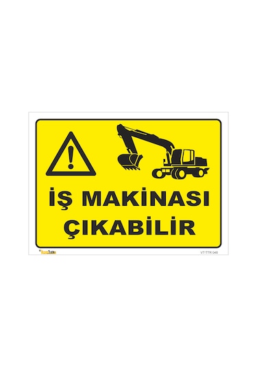 İŞ MAKİNASI ÇIKABİLİR LEVHASI