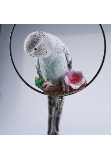 Suntek Reçine Papağan Muhabbet Kuşu Kuş Yüzüklü-mavi