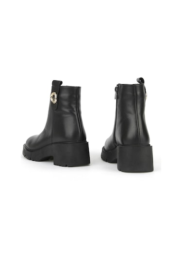 Ziya, Kadın Hakiki Deri Bot 1531030z2593 Siyah 1531030z2593 000 Siyah