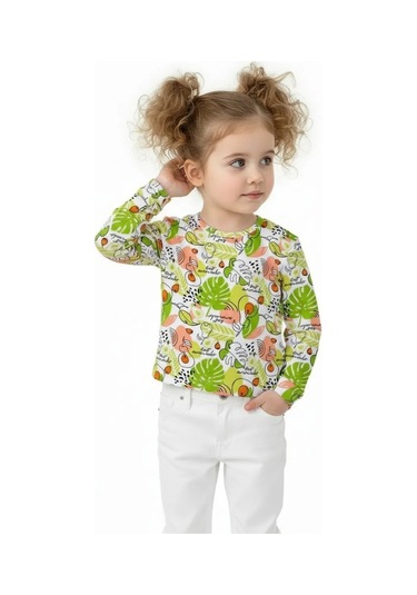 Alena Uzun Kollu Pamuklu Tişört 177318740 Beyaz