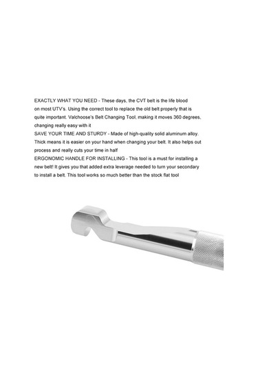 Novahub Polaris Rzr 1000 Turbo Kayış Aracı, Kemer Temizleme Seti