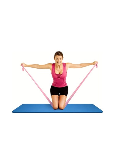 Elmpaly Yeşil 6.56ft Premium Lastik Direnç Bandı Yoga Ve Evde Fitness Güç Antrenmanı İçin Yeşil