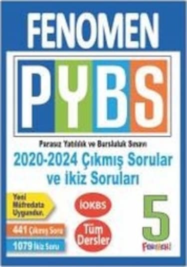 Fenomen 5.sınıf Pybs Tüm Dersler Çıkmıs Sorular Ve Ikız Soruları 2020-2024