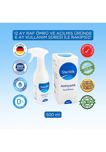 Sterilox Antiseptik & Dezenfektan 500 ML